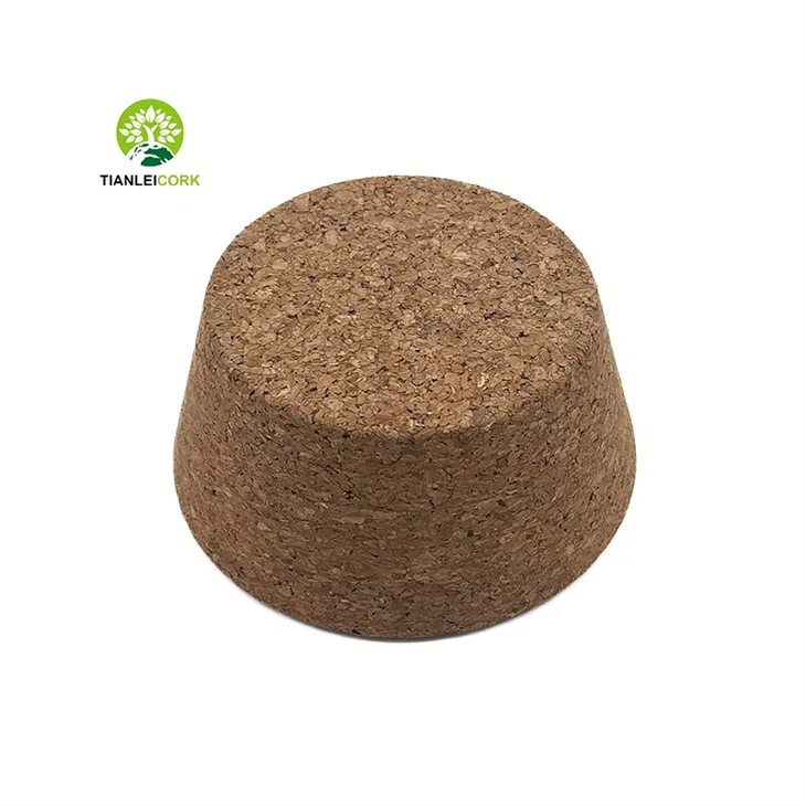glass jar with cork stopper