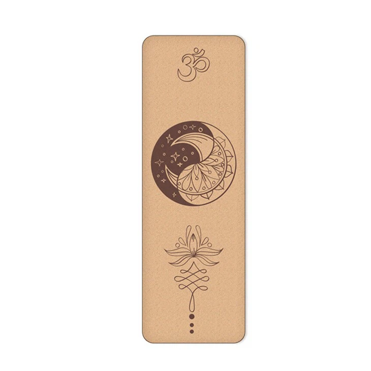 recycled cork yoga mat