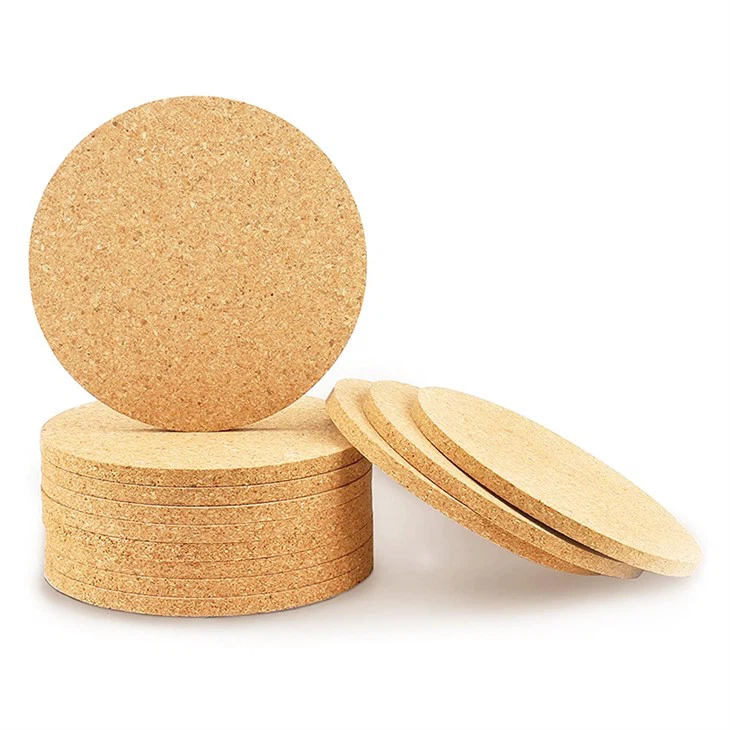 Cork Coasters Round