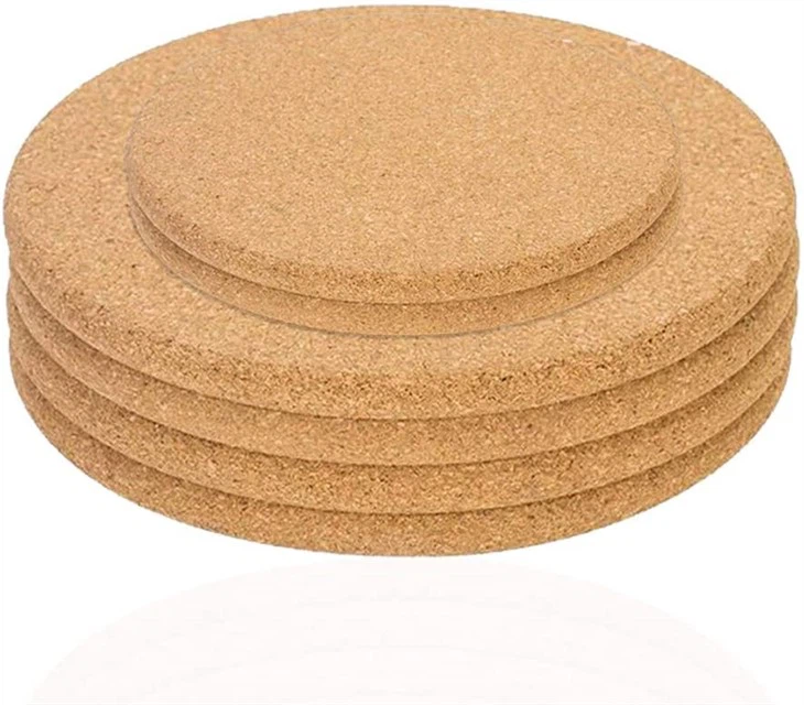 Cork Coasters Round