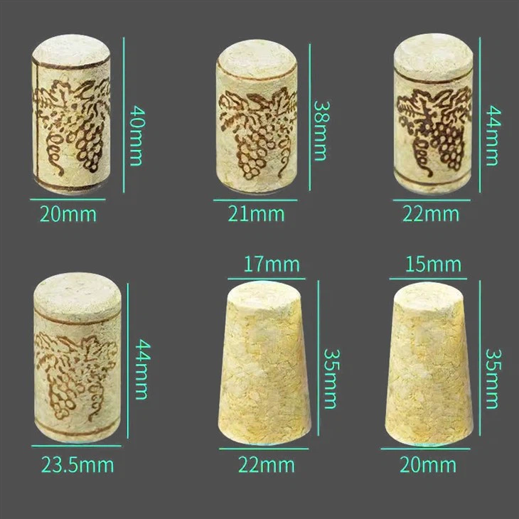 Cork stopper size