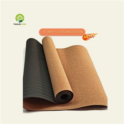 The advantages of cork yoga mats made from cork and rubber?
