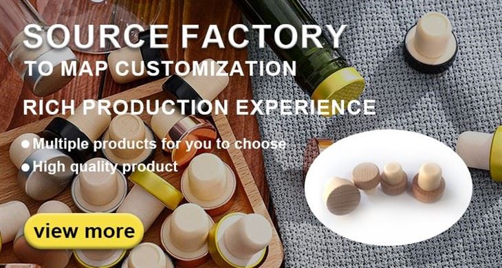 Manufacturer Factory Wholesale Custom T-shape Natural Cork Stopper For Wine And Liquor